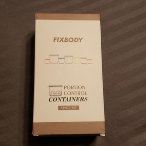 NWOT Fixbody Portion containers